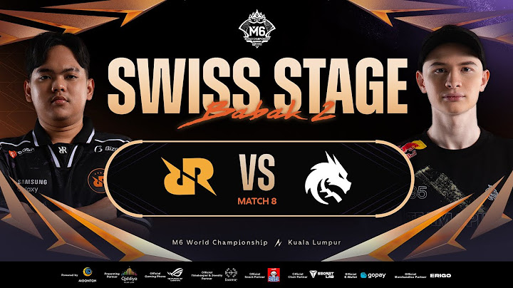 [ID] M6 Swiss Stage Hari 2 | Babak 2 | RRQ HOSHI VS TEAM SPIRIT