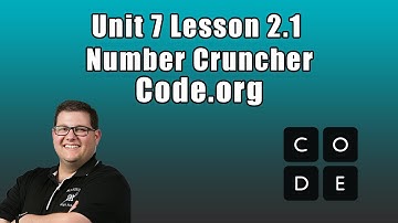 Code.org Unit 7 Lesson 2.1 - Number Cruncher