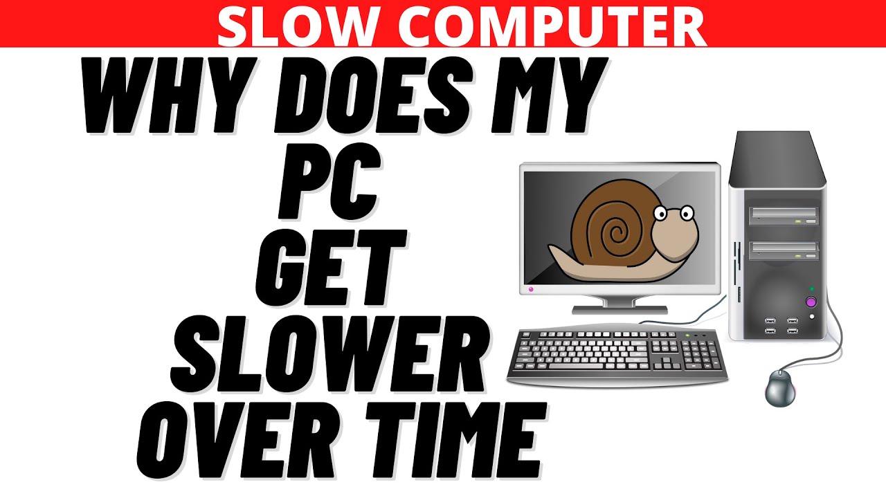 Computer is slow. Slower.