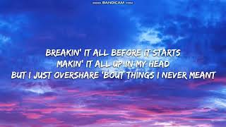 Tate McRae - exes (Lyrics)