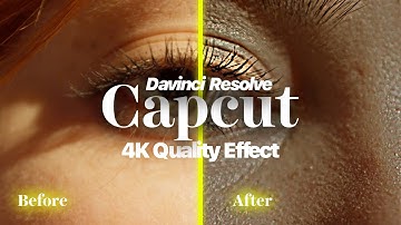 Quick and Easy 4K Quality Transformation in 60 Seconds | Davinci Resolve Tutorial