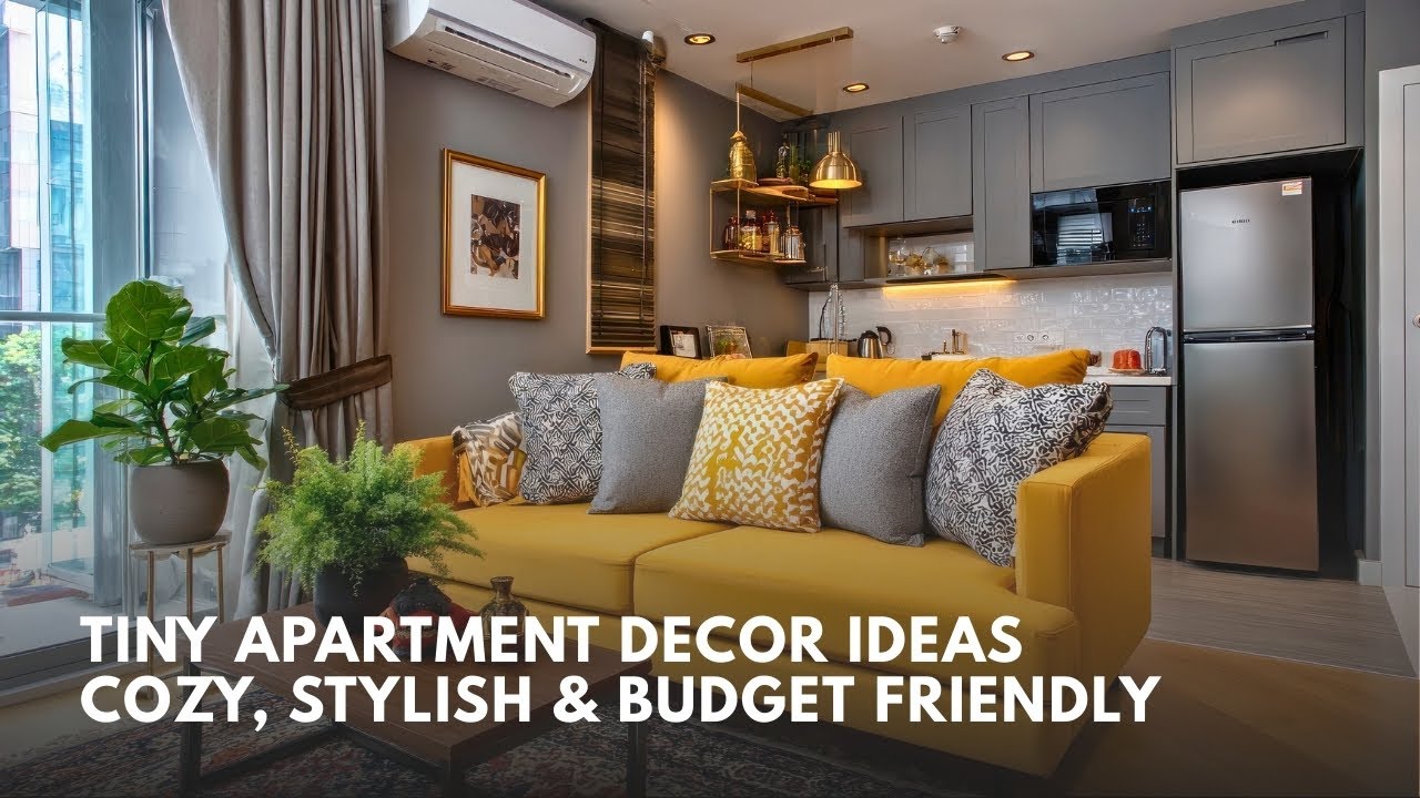 Tiny Apartment Decor Ideas That Maximize Space & Smart Layout Hacks ...
