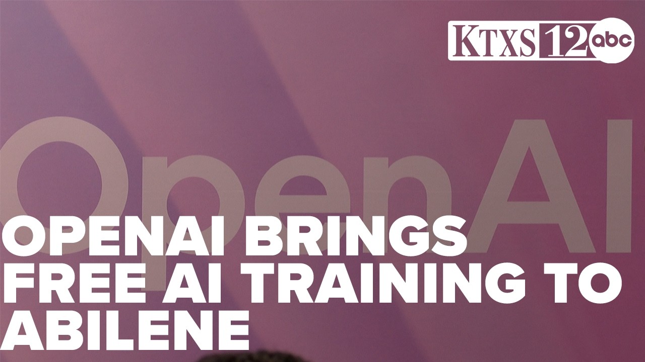 OpenAI brings free AI training to Abilene, expanding local