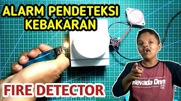 CARA MEMBUAT SENSOR API SEDERHANA// FIRE DETECTOR ALARM