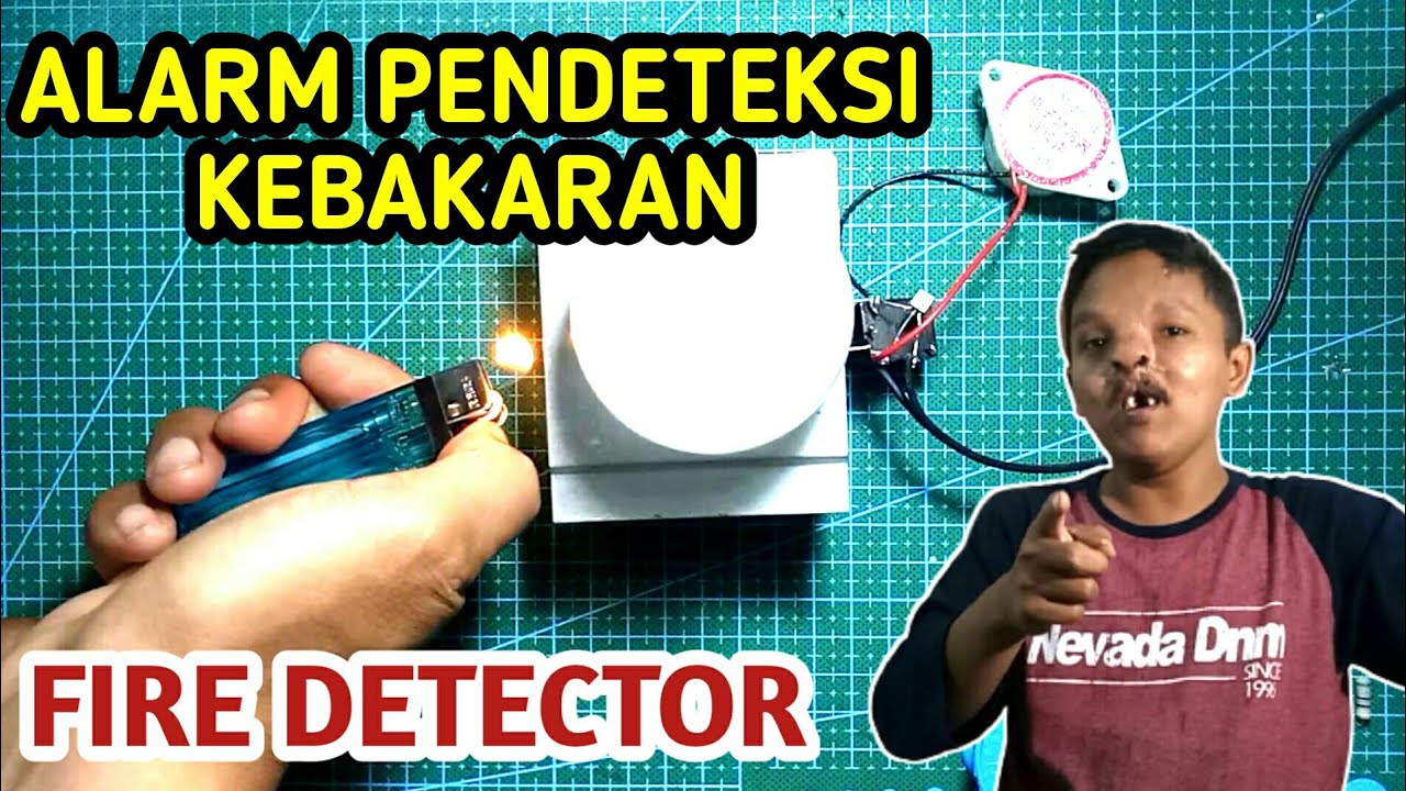 CARA MEMBUAT SENSOR API SEDERHANA// FIRE DETECTOR ALARM - YouTube