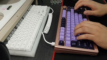 akko mod007 typing test SOUND GOOD !