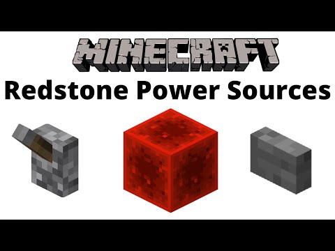 Guide To Redstone Power Sources