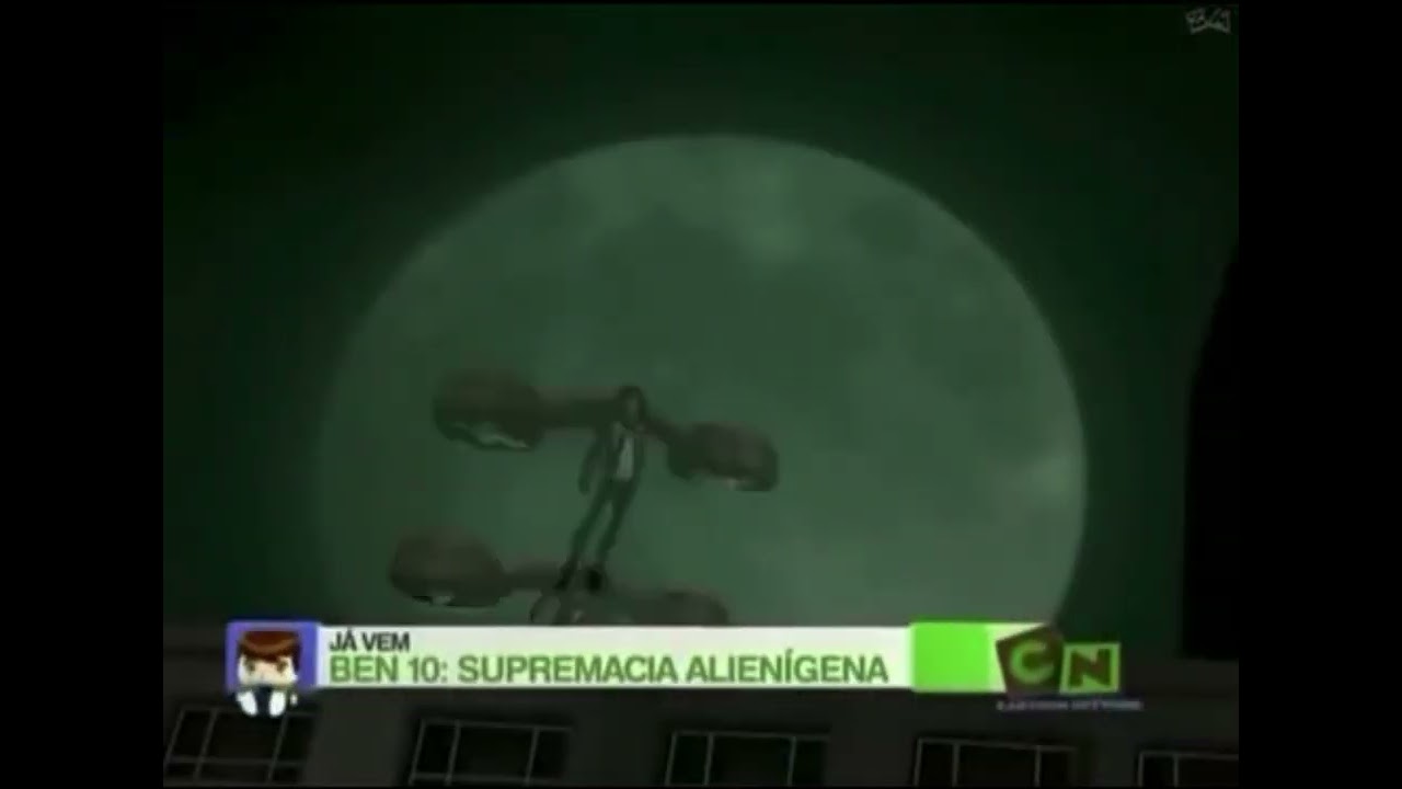 CNBR Screenbug Já Vem Ben 10: Ultimate Alien (2011, Toonix)