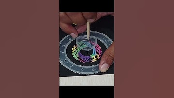 spirograph original sound and realistic drawing  #3Ddrawstudio