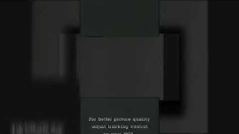 YTPMV VCR Tracking Reminder Bumper Compilation Scan RD