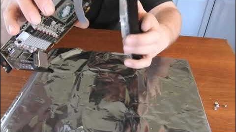 [MSI RX 570 Thermal Paste] - Part 02 - Disassembly