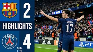 Barcelona vs PSG 2-4 | All Goals & Highlights | UEFA Champions League 2027