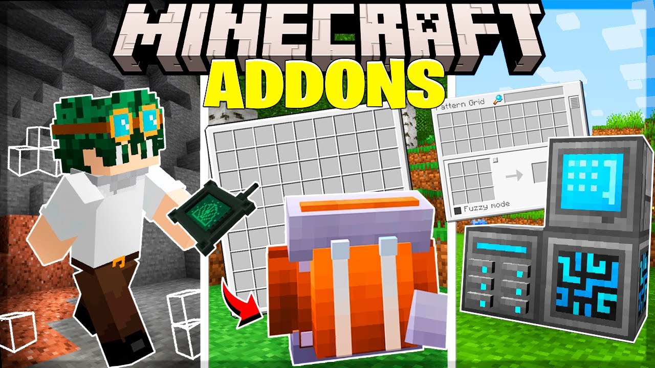 🔥TOP 3 ADDONS SURVIVAL para o SEU MINECRAFT MCPE/BEDROCK 1.21+🔥
