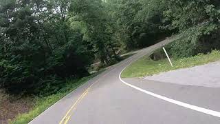 Riding the diamondback 226A from Little Switzerland NC.