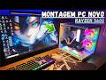 Montagem PC Gamer custo beneficio