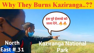 Why They  Burns??Kaziranga | Kaziranga National Park Safari Vlog-1 | AssamJunglesafari