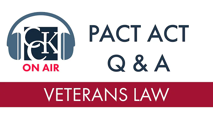 PACT Act VA Benefits Q+A Session