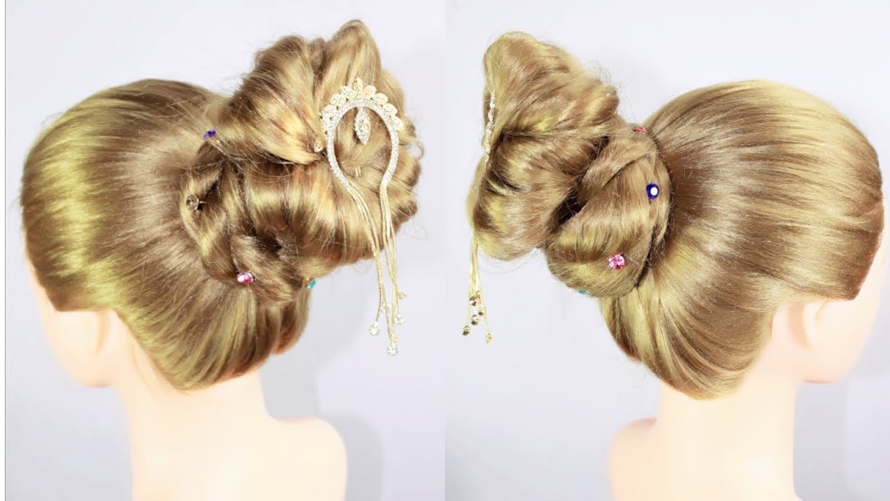 quick  easy hairstyle  juda hairstyle  hair style girl