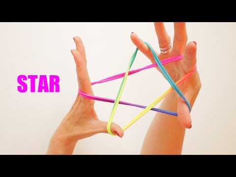 STRING TRICKS: THE STAR! String Figure Step By Step - Ztringz