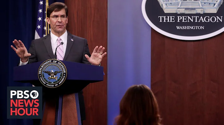 WATCH LIVE: Defense Secretary Esper hosts National...