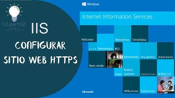 IIS - Configurar sitio web HTTPS (Puerto 443)