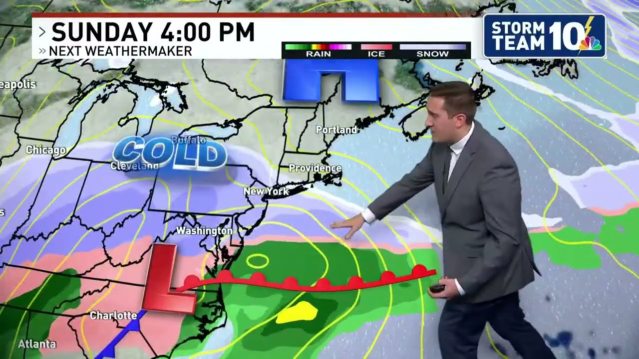 Moderate to heavy snowfall expected in Southern New England