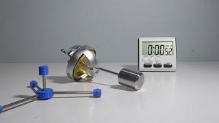 Gyroscope Rising Experiment: 125.30 g or 83.15 % Weight Added + Tape Friction Added (SEE DESC.) (2)