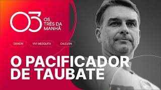 O PACIFICADOR DE TAUBATÉ: FLÁVIO DIZ QUE JAIR BOLSONARO VAI SUBIR A RAMPA E PASSAR A FAIXA PRA ELE
