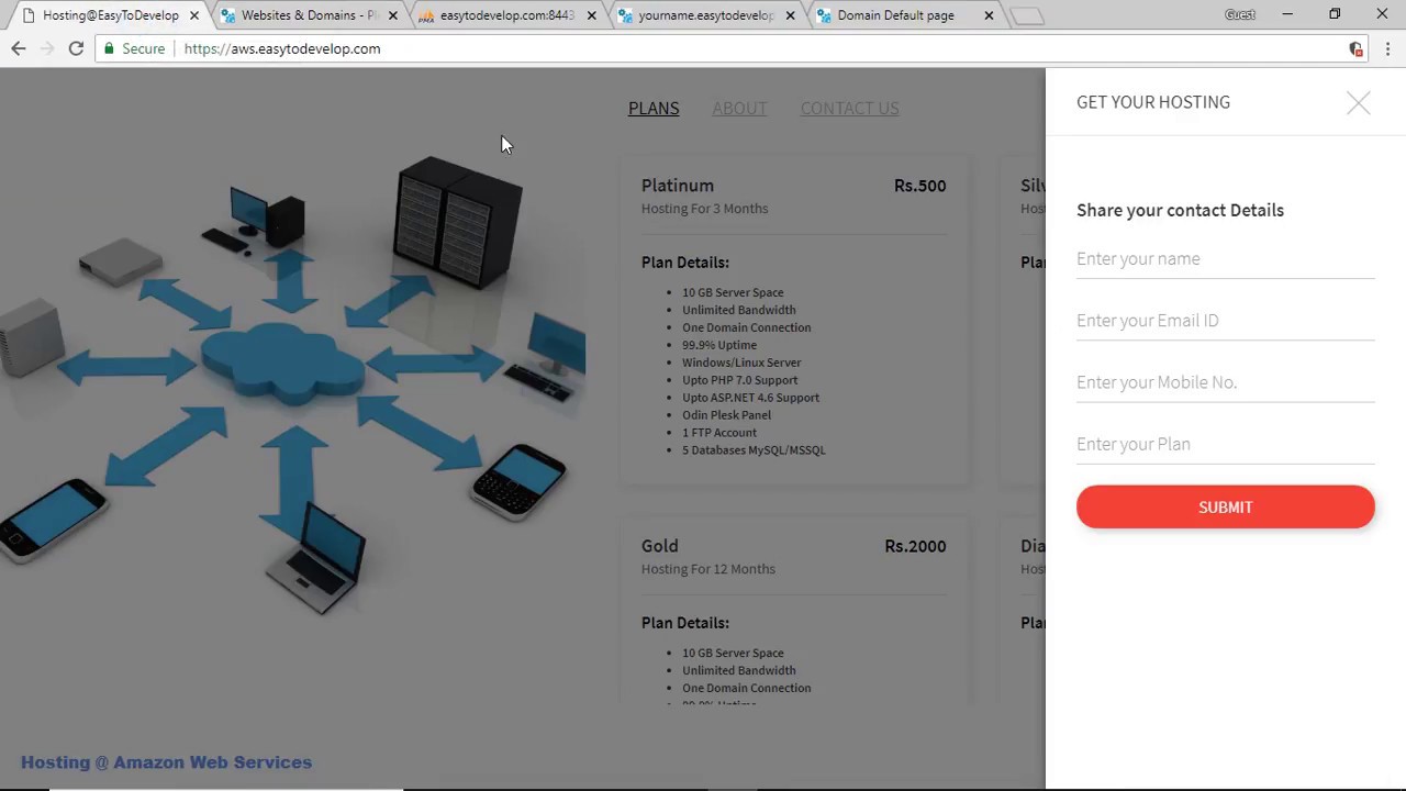 FREE 15 Days Web Hosting With SSL @EasyToDevelop-[In Hindi]