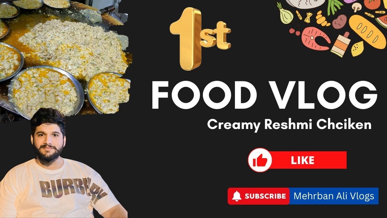 1st Food Vlog | Punjab Tikka Reshmi Boti | Mehrban Ali Vlogs - YouTube