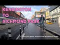  the best way to cycle to richmond park from kensington