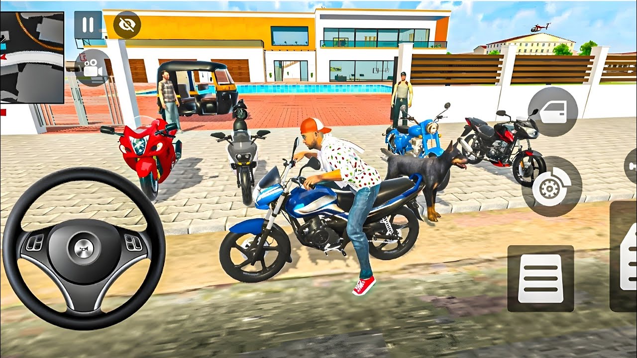 🥰Franklin Stunt Building Bike Challange - Android GamePlay 