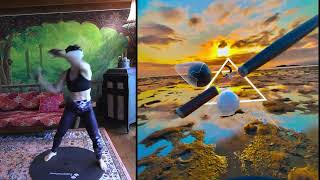 Higher Power Coldplay Tiesto Remix/ Supernatural VR Flow Workout