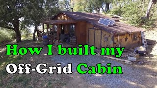 Off-Grid cabin walk through.  Cabin #3