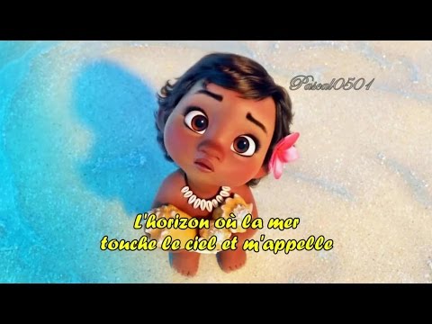 VAIANA (Moana) _  "Le bleu lumière" + paroles/Lyrics HD