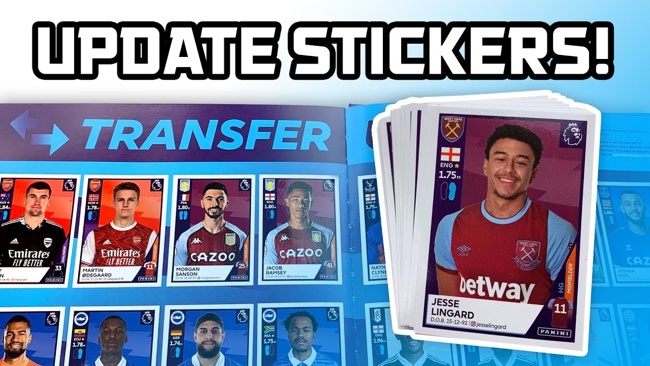Panini Premier League 2020/2021 Stickers 