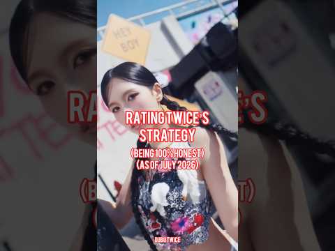 Givin’ my honest rating to Twice’s Strategy ❤️ #kpop #viral #twice #fyp