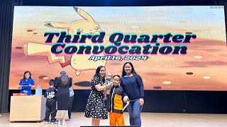 Seanan’s Third Quarter Convocation | Highest Academic Excellence | Academic Excellence in Chinese