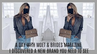 A DAY WITH MOET & BRIDES MAGAZINE | DISCOVERED A NEW BRAND YOU NEED TO SEE | IAM CHOUQUETTE