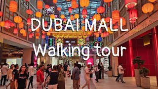 DUBAI MALL Walking tour #dubaimall #dubai #uae