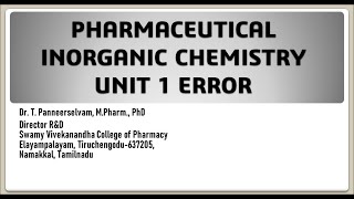 UNIT1 ERROR