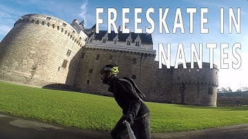 Freeskate city skating in Nantes (pascal briand vlog 97 bis ^^)