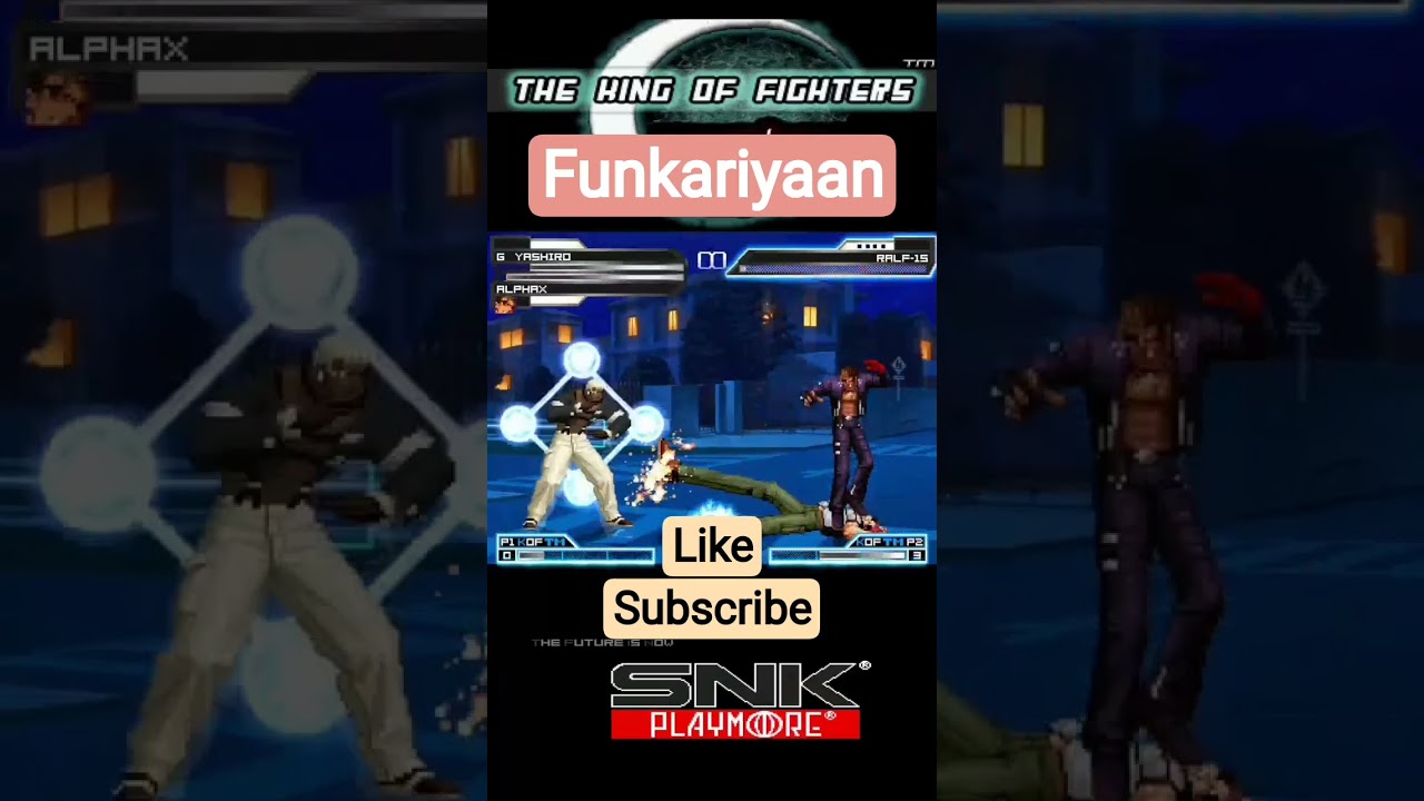 [Kof Mugen] G Yashiro And Alpha X Vs Ralf 15 