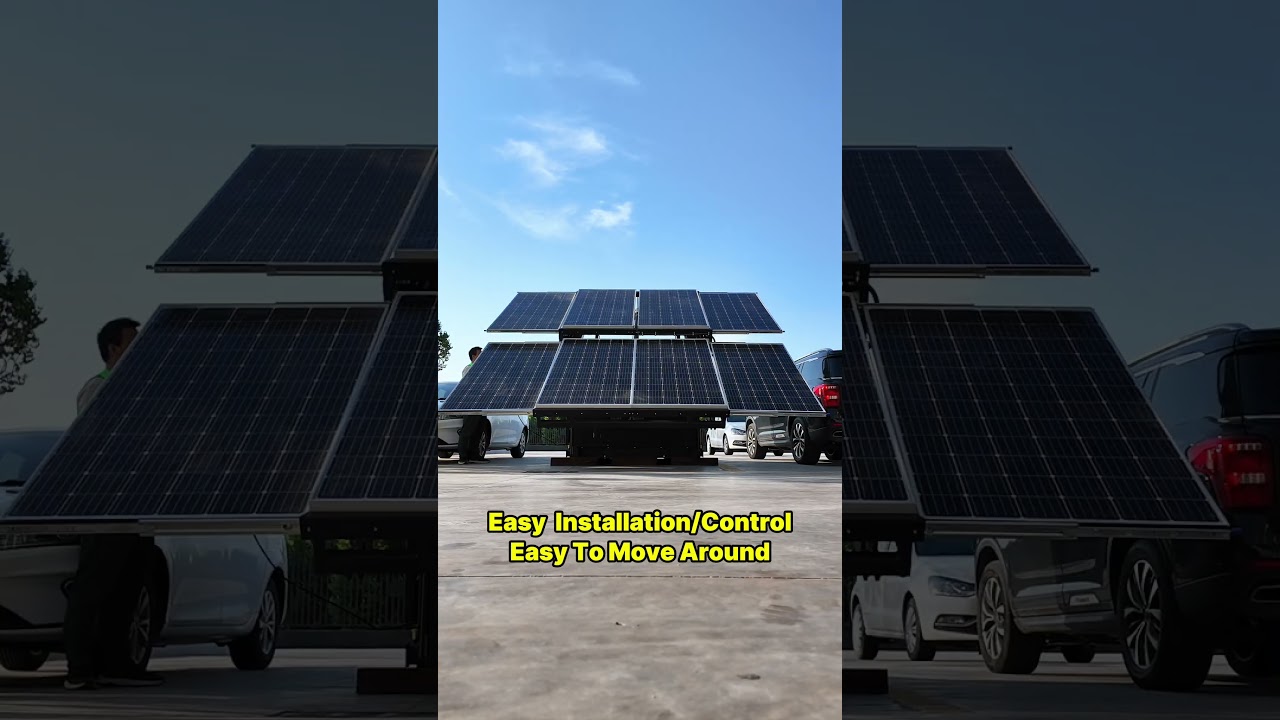 So This is something new! A mobile solar generator you can take to anywhere！ 