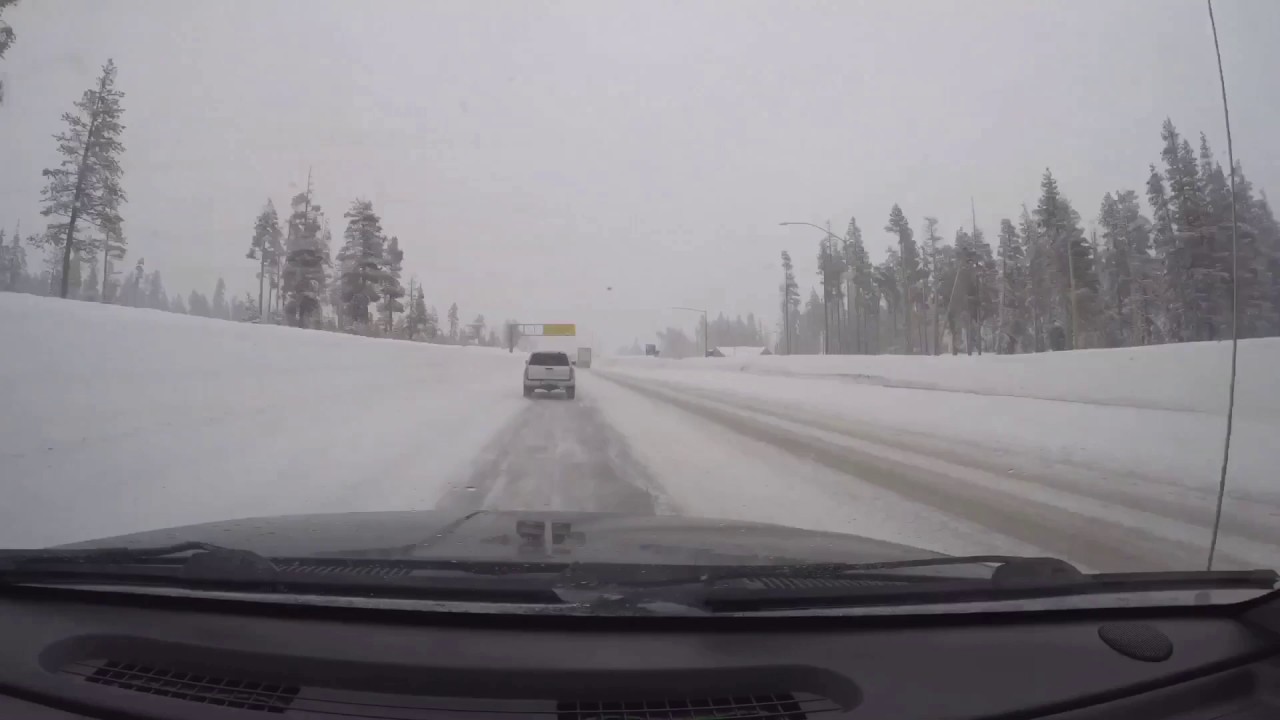 Slipping up to Tahoe