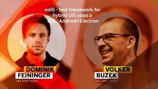 wdi5 - cross-platform test framework for hybrid UI5 apps screenshot 3
