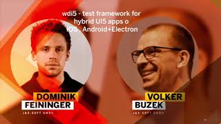 wdi5 - cross-platform test framework for hybrid UI5 apps screenshot 2