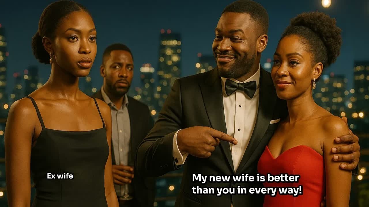 MY NEW WIFE IS BETTER THAN U Ex HUSBAND   MOCKED UNAWARE HIS NEW WIFE IS IN HER PAYROLL &....#tales