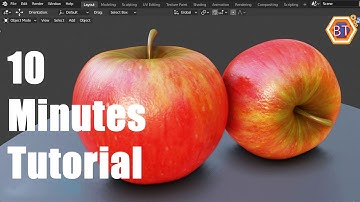 Blender 2.83 - Modelling a Apple | Beginner Tutorial