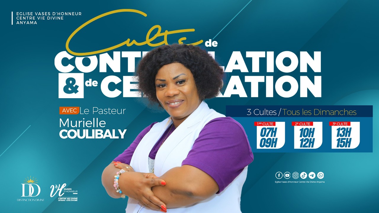2eme CULTE | LA 6eme  COLONNE DE LA SAGESSE | PASTEUR MURIELLE COULIBALY 15/02/2026
